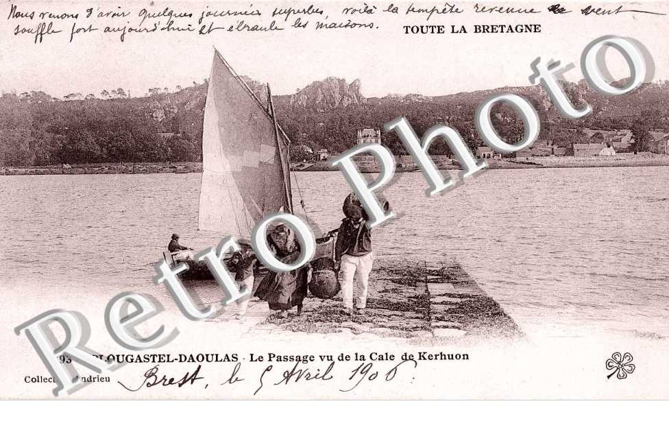le passage vu de la cale de Kerhuon