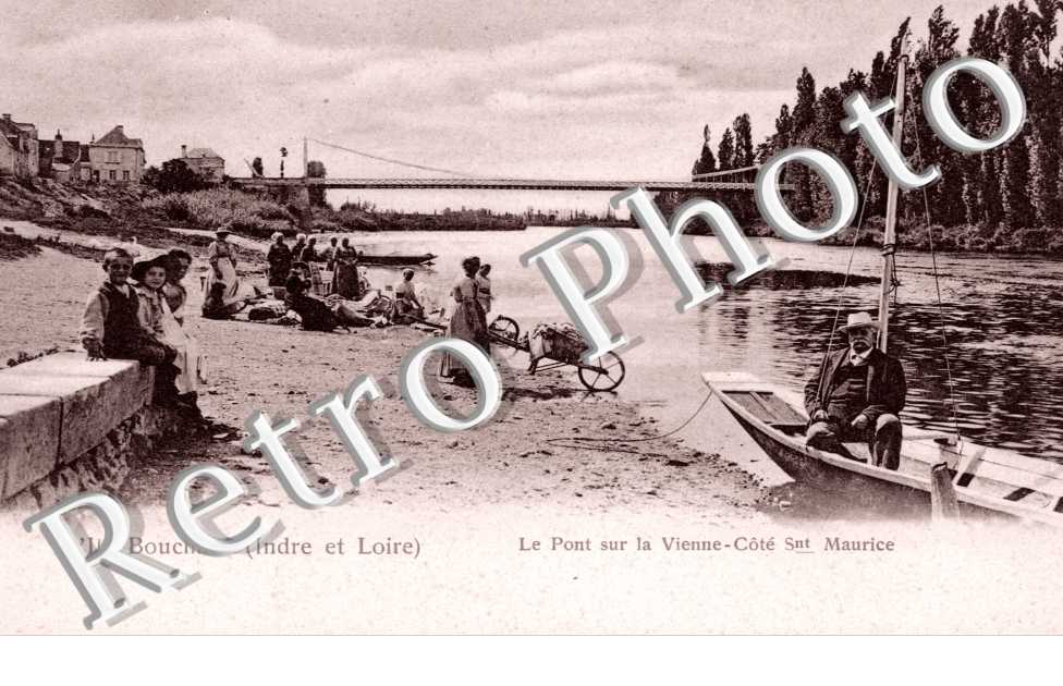 le pont sur la vienne cote saint maurice