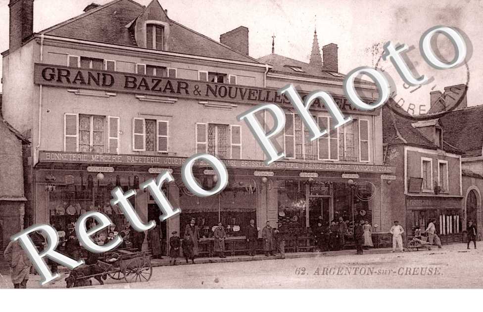 grand bazar et nouvelles galeries ( attelage chien petit plan )
