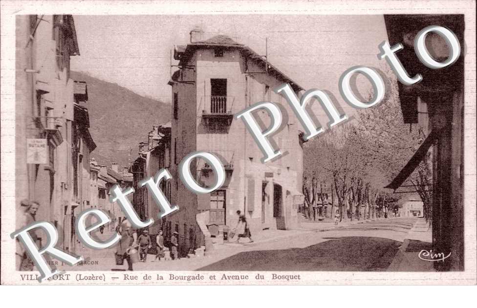 rue de la Bourgade et Avenue du Bosquet