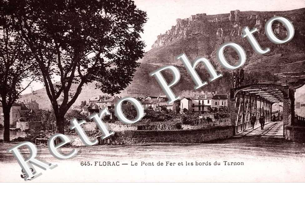 LE PONT DE FER et les bords du Tarnon