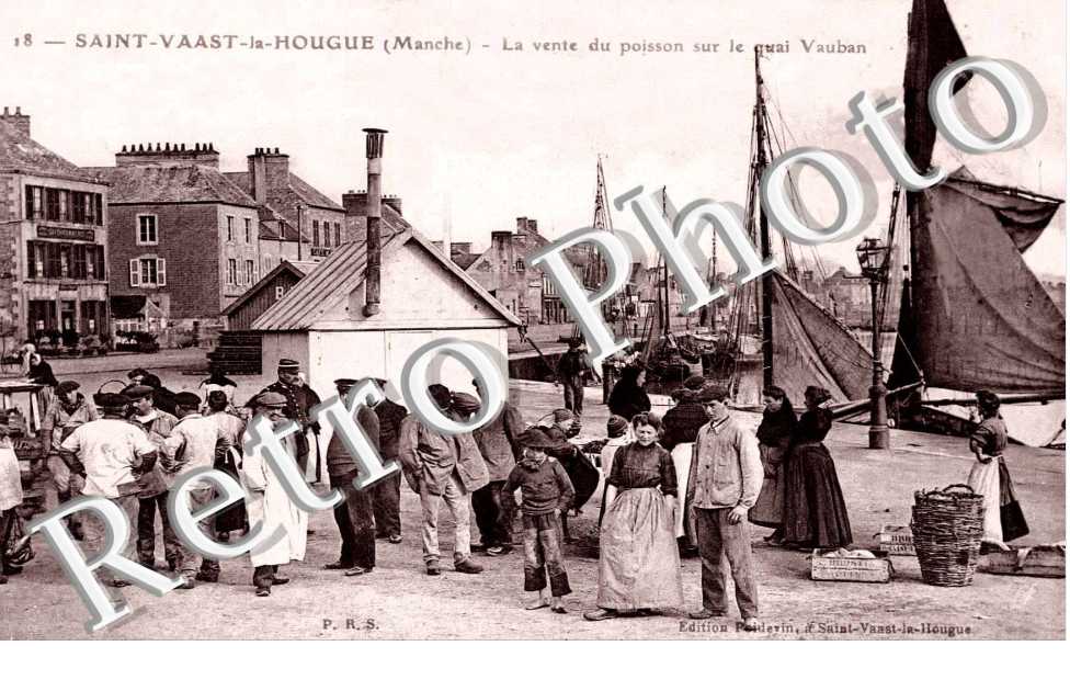 la vente du poisson sur le quai Vauban