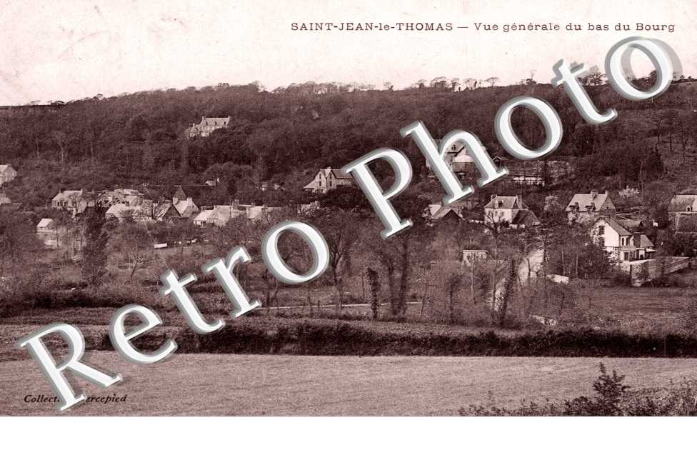 vue generale du bas du bourg