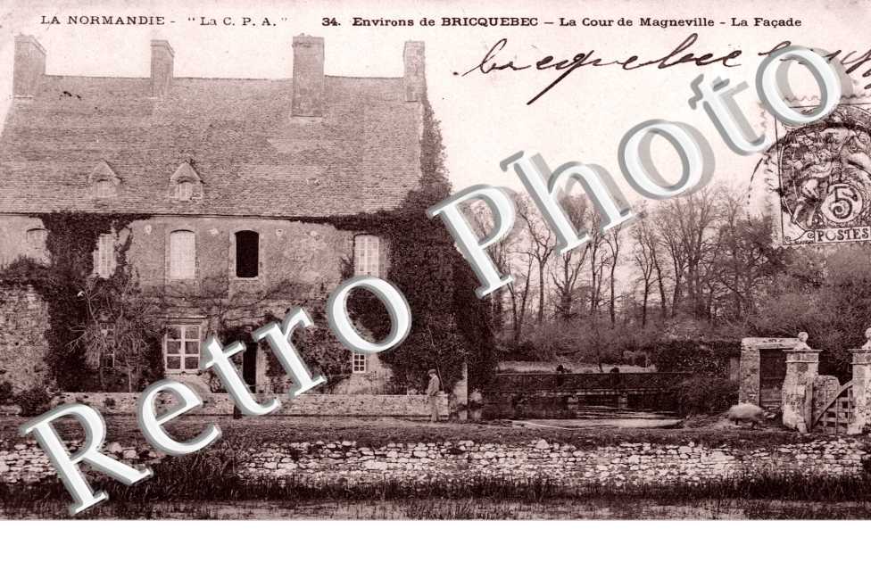 la Cour de Magneville - La Facade