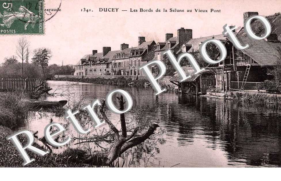 les bords de la Selune au Vieux Pont