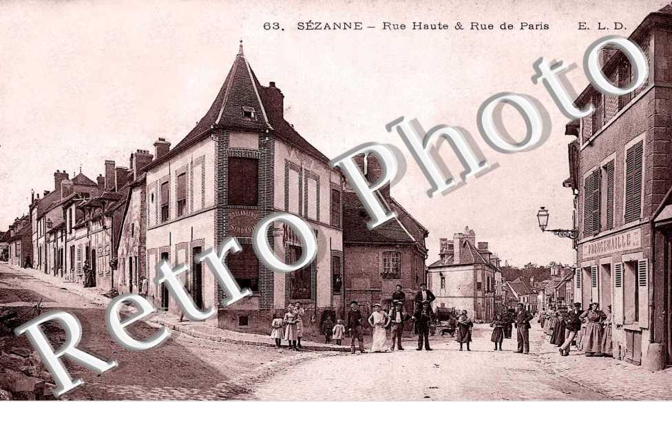 rue Haute et rue de Paris