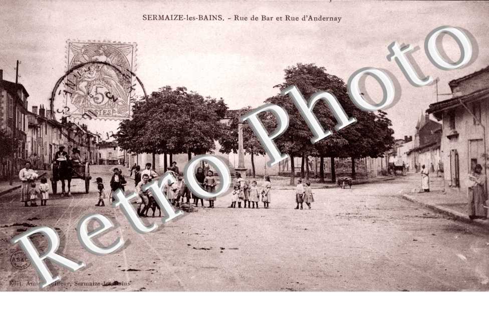 rue de Bar et rue d' Andernay