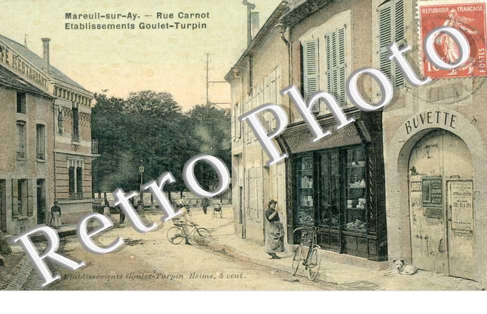 Rue Carnot - etablissement Goulet-Turpin