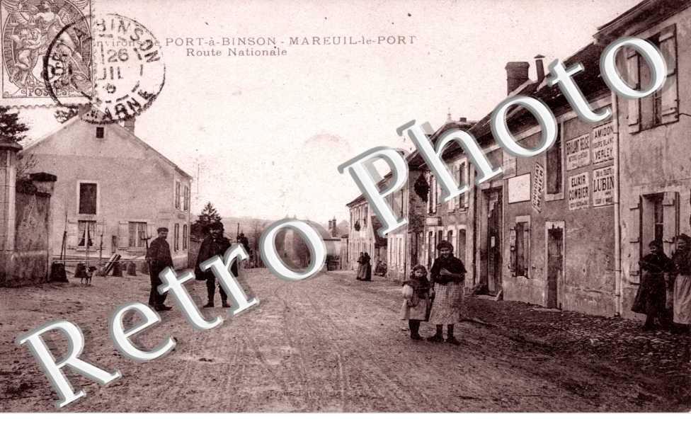 Route nationale - environs de Port a Binson