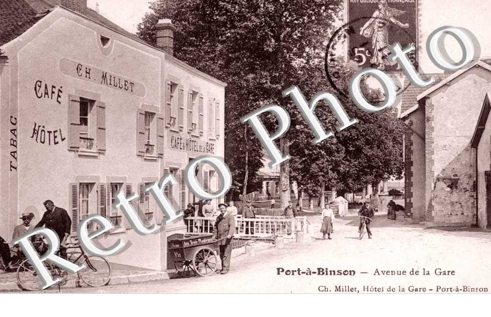 Port a Binson, Avenue de la Gare