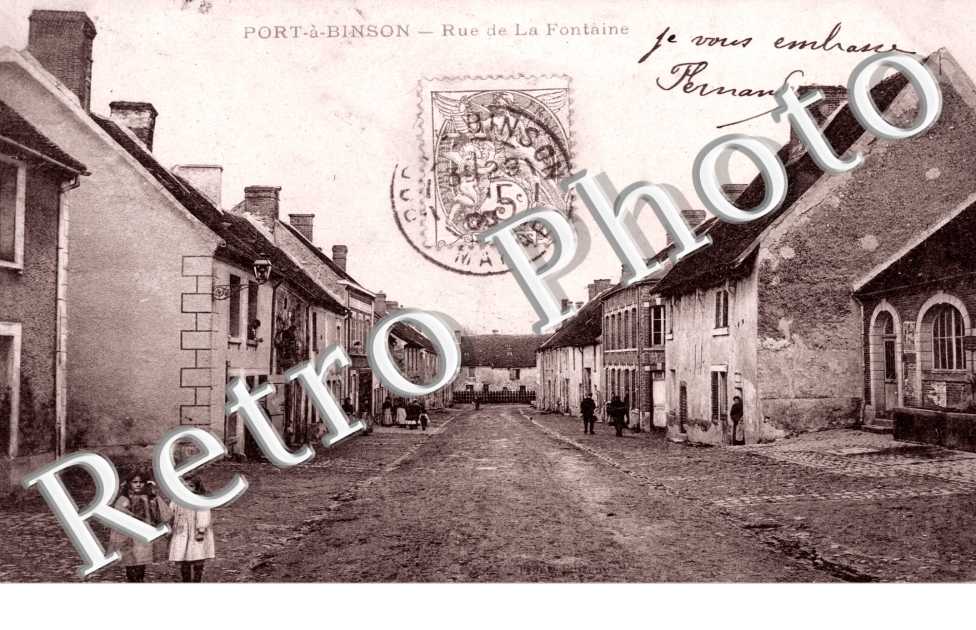 Port a Binson, Rue de La Fontaine