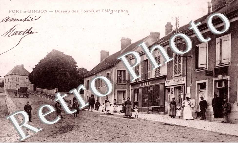Port a Binson, Bureau des Postes et Telegraphes