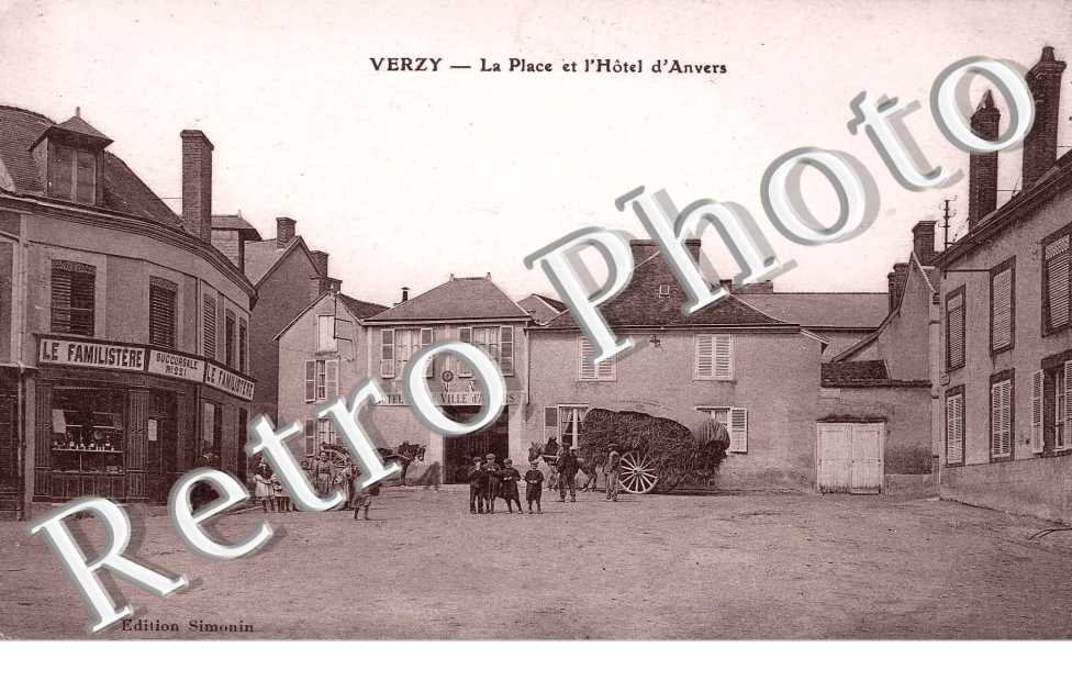 La place et l'hotel d'Anvers