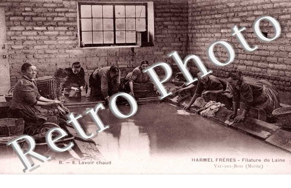 Harmel Freres - Filature de Laine - Lavoir Chaud