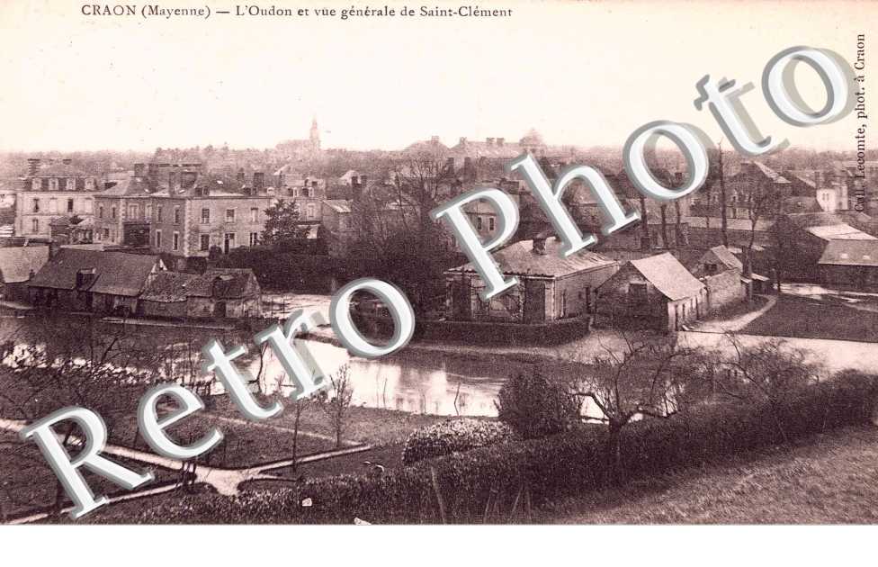 l'Oudon et vue Générale de Saint Clément