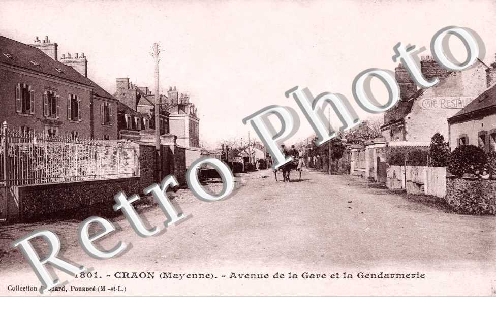 AVENUE DE LA GARE ET LA GENDARMERIE