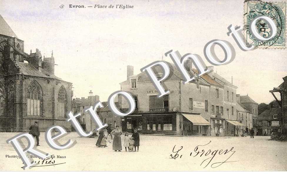 place de l'eglise (colorisee)