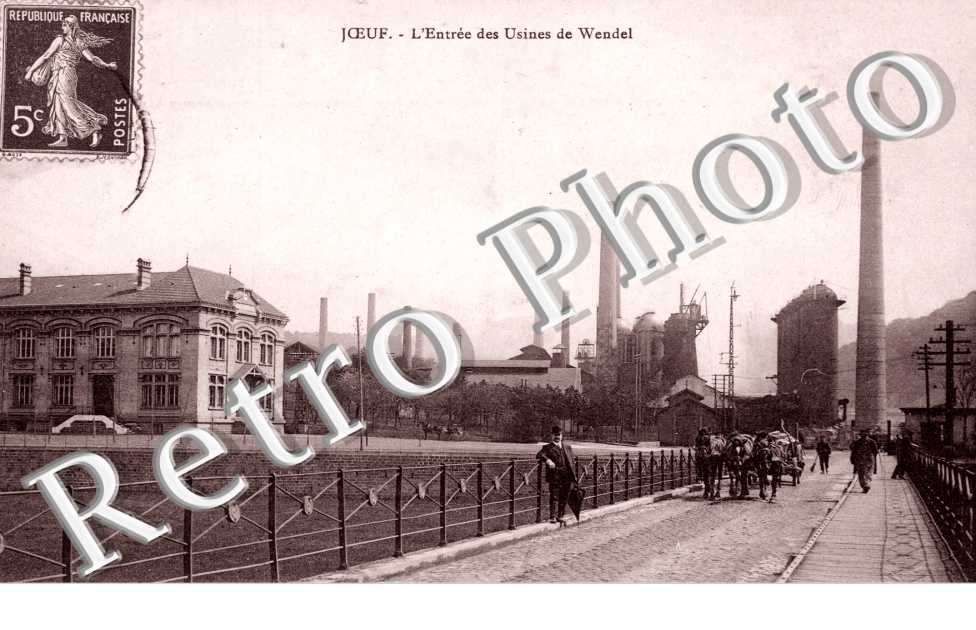 l'entree des usines De Wendel