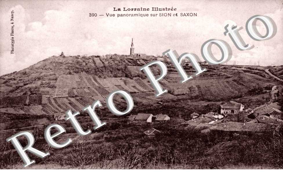vue panoramique sur Saxon