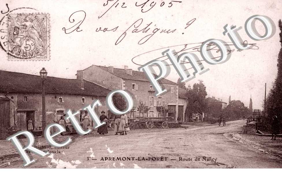 Apremont-la-Foret Route de Nancy
