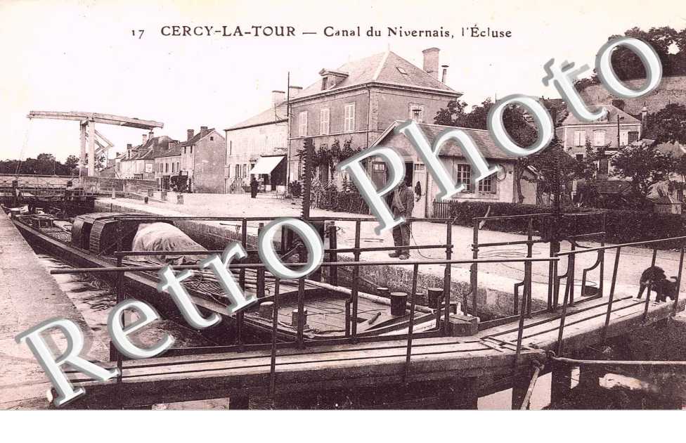 canal du nivernais l'ecluse