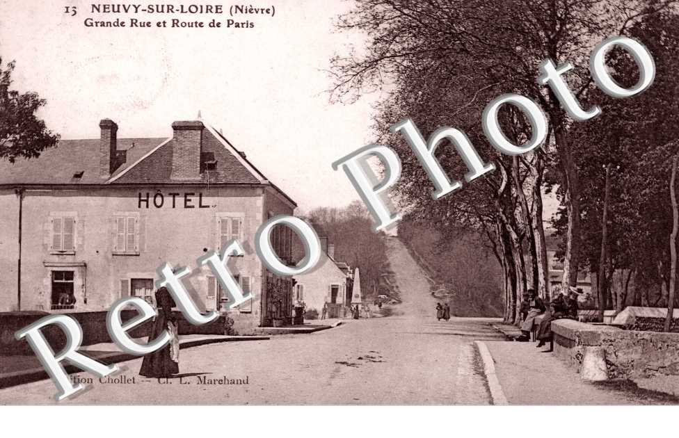 grande rue et route de Paris