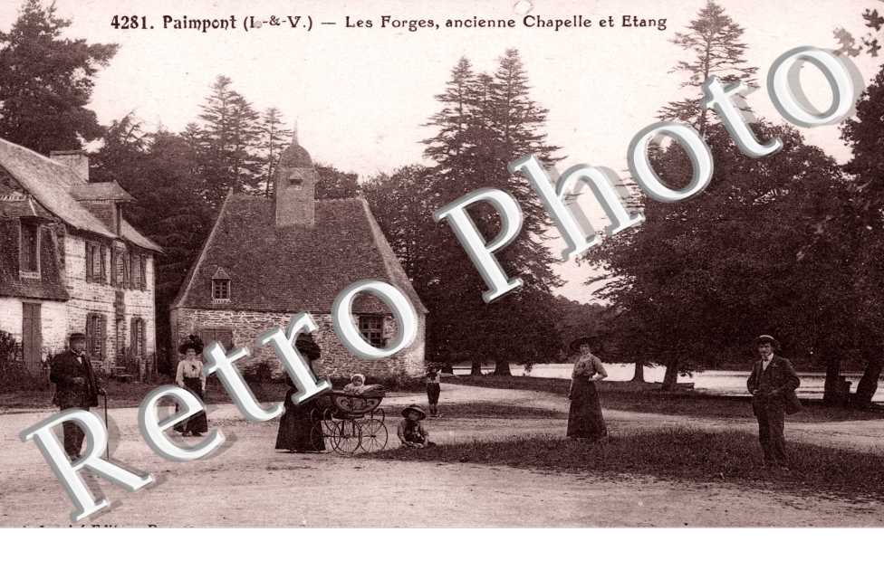 Les Forges, ancienne Chapelle et Etang