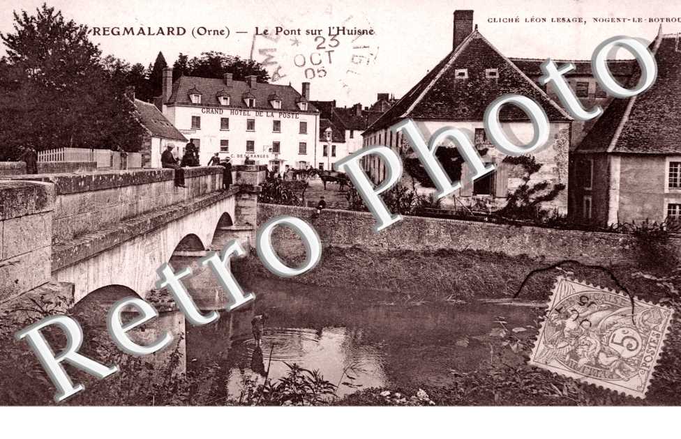 le pont sur l'Huisne