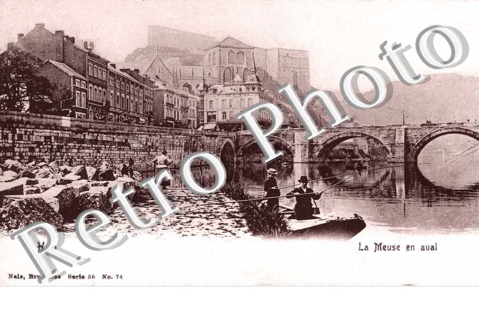 la Meuse en aval Nels serie 55 n° 74