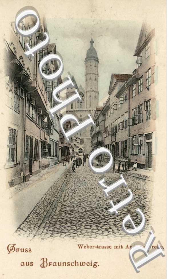 Weberstrasse mit Andreaskirche