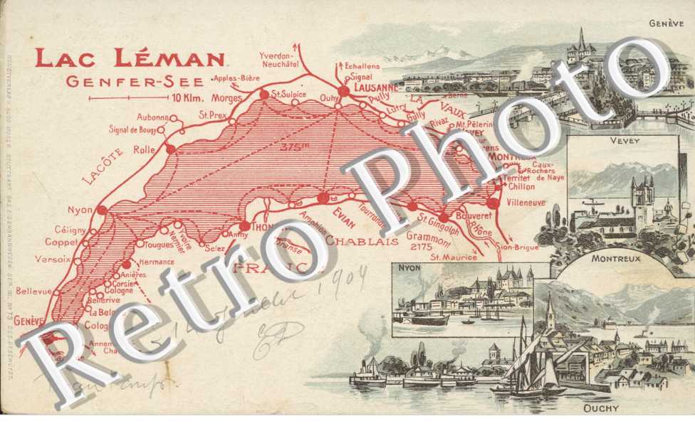 Lac Leman - Genfer-see