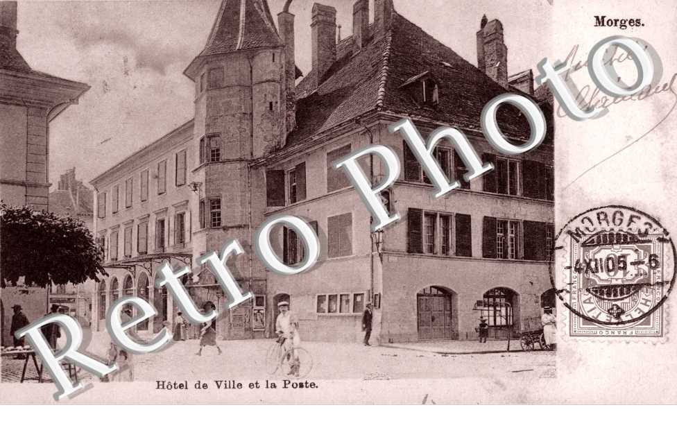 Hotel de ville et la poste