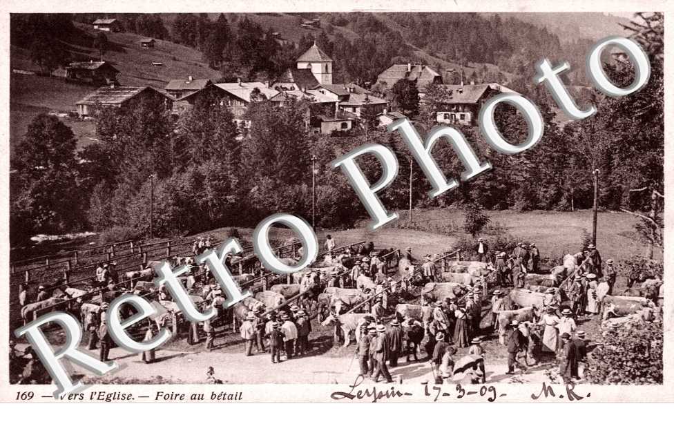 Vers l'Eglise, Foire au Betail