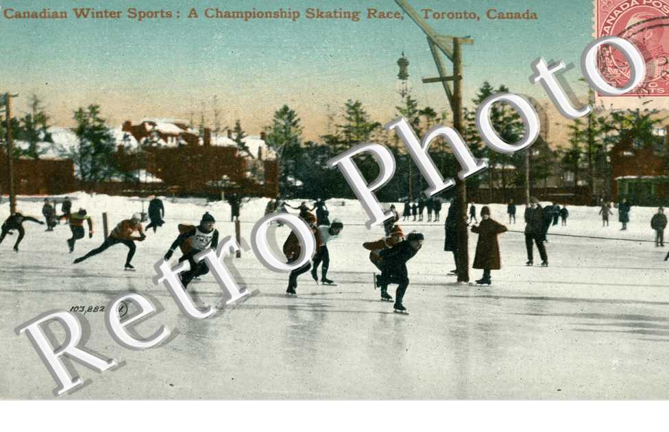 Canandian Winter Sports: A champiionship race 
