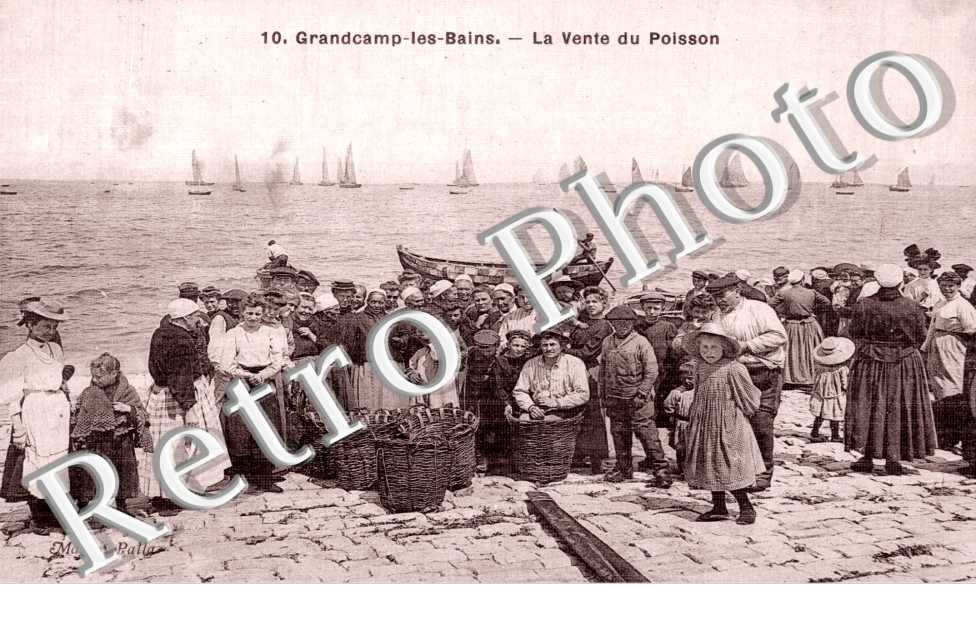 Grandcamp-les-Bains, la Vente du Poisson