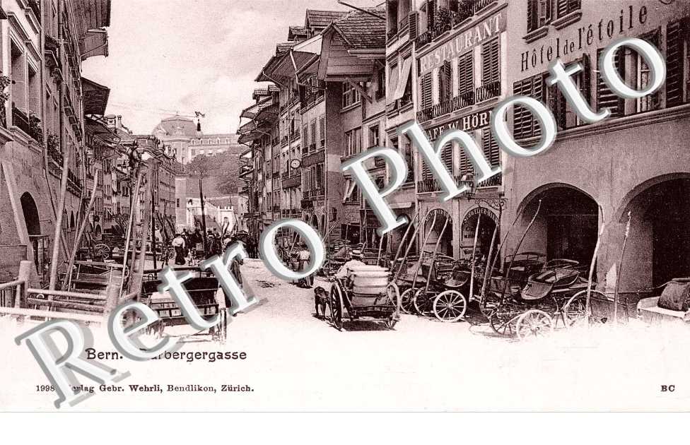 Aarbergergasse - Hôtel de l'étoile - Café W. Horni