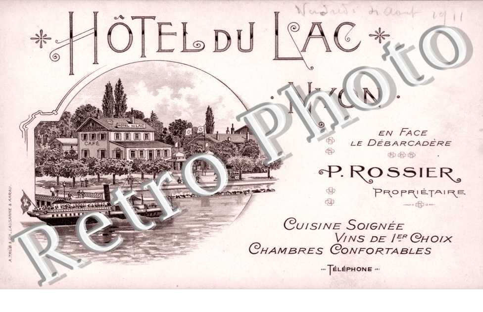 Hotel du lac - P-Rossier proprietaire