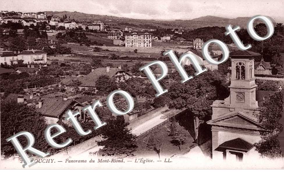 Panorama du Mont Riond, l'Eglise