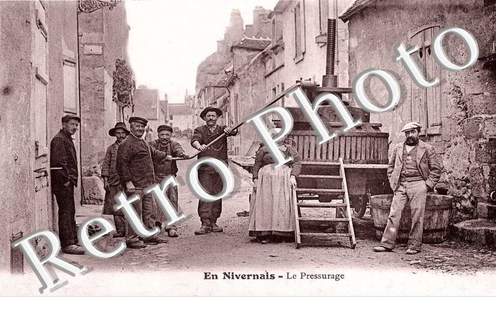 En Nivernais  Le Pressurage