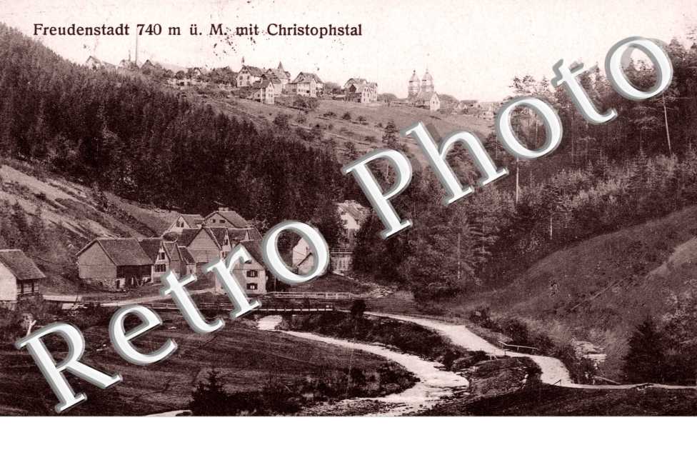 Freudenstadt und M. mit Christophstal