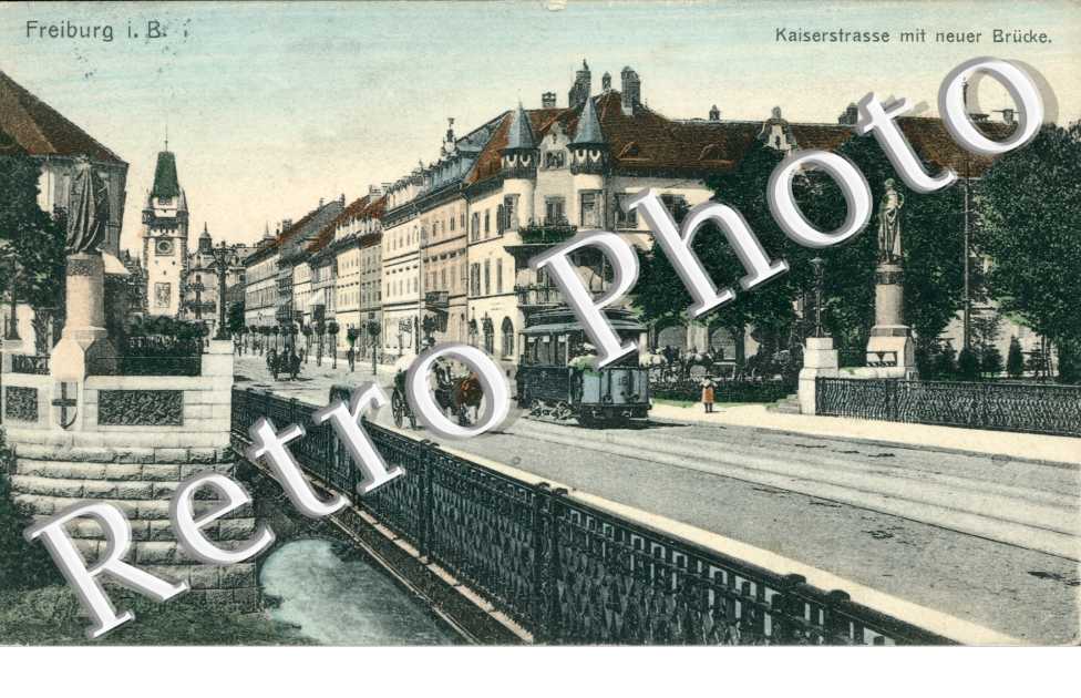 Kaiserstrasse mit neuer Brucke