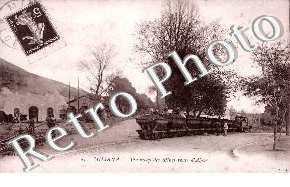 Tramway des Mines - Route d'Alger