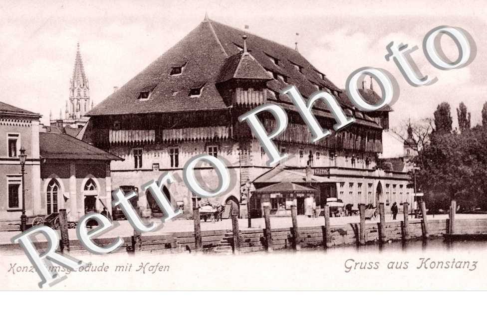 Konziliumsgebaude mit Hafen