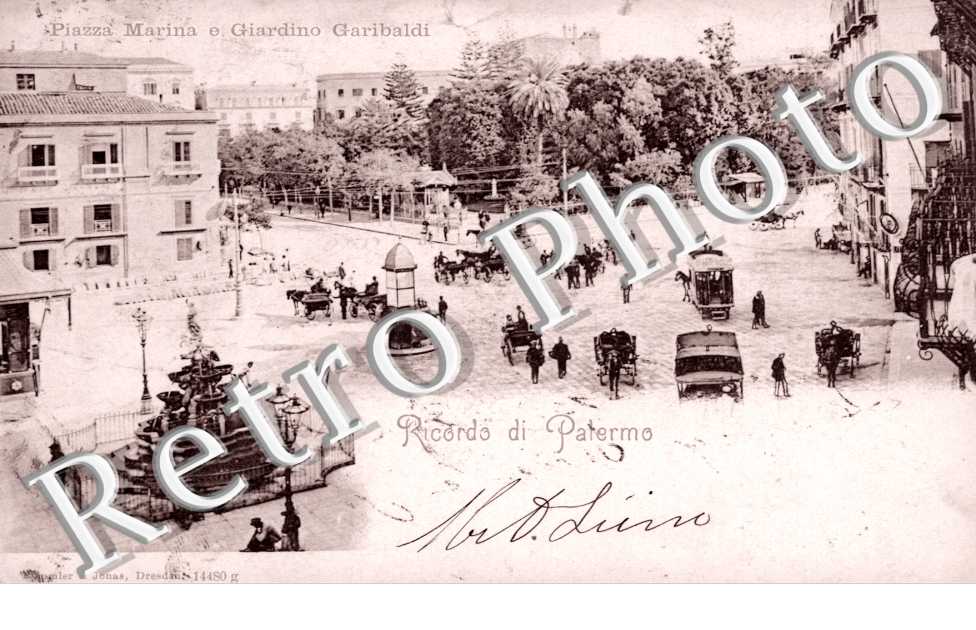 Piazza Marina e Giardino Garibaldi