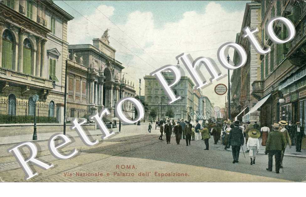 Via Nazionale e Palazzo dell' Esposizione