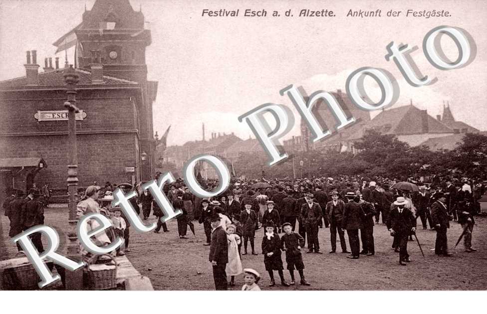 Festival. Ankunft der Festgäste