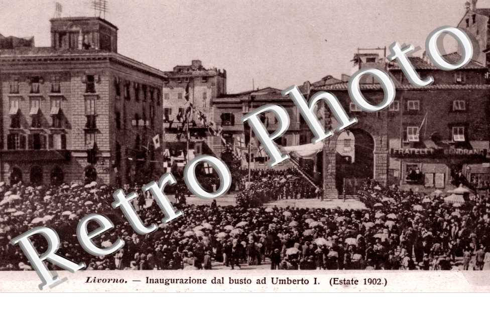 Inaugurazione dal busto ad Umberto I. (estate 1902)