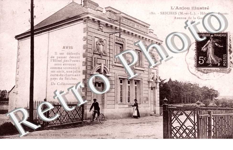 hotel des postes, avenue de la gare