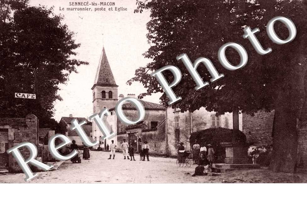 la Marronnier, poste et eglise