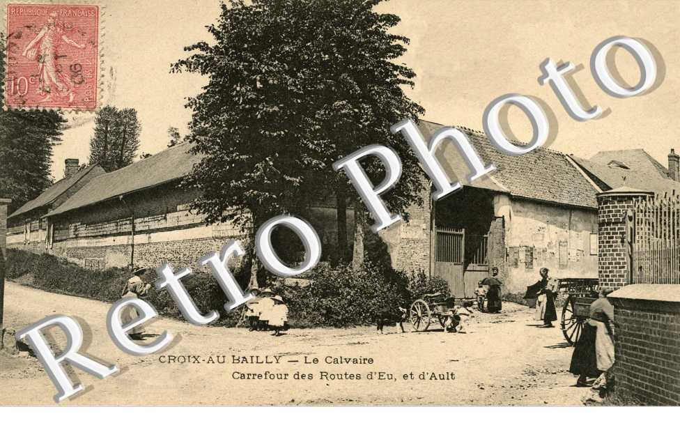 Le calvaire - carrefour des routes d'Eu et d'Ault